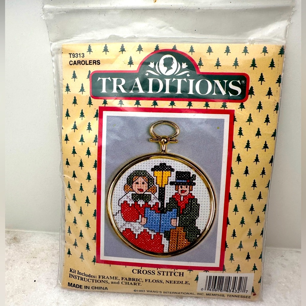 Traditions Carolers Cross Stitch Kit